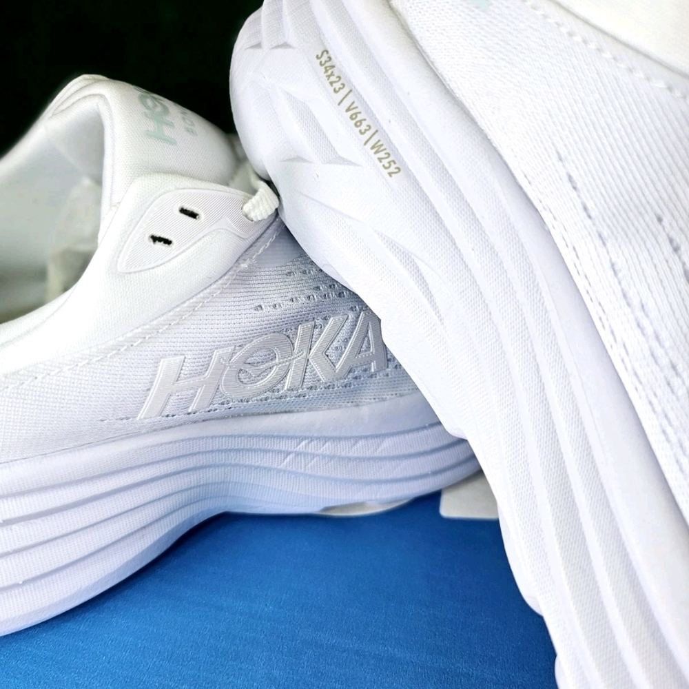 Hoka Women's White Running Shoes - Picture 4 of 11